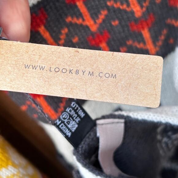 Fall Scarf Yellow Orange Moose Boutique - Picture 7 of 7